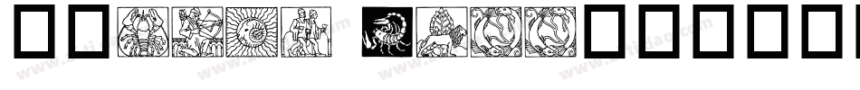 Zodiac Hellron字体转换